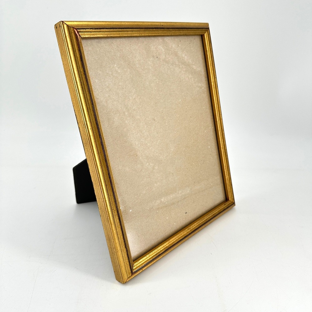 Burnes of Boston Gold Toned 8x10 Picture‎ Frame Tabletop Wall Mount Classic